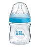 Beebaby Ease Polypropylene Wide Neck Feeding Bottle Blue - 150 ml