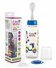 Beebaby Standard Neck Feeding Bottle With Spoon Blue - 250 ml