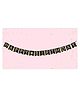 Syga Happy Birthday Banner - Black