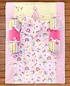 Babyhug Premium Cotton Bedding Set Princess Theme Pack of 4 - Multicolor