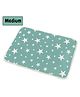 Syga Waterproof Diaper Changing Mat And Mattress Protector Star Design Medium - Blue