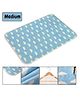 Syga Cloud Printed Waterproof Diaper Changing Mat Medium Size - Blue