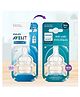 Avent Classic 3 Holes Silicone Teat Medium Flow - Set of 2
