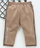 Meng Wa Elasticated Waist Lounge Pant Sixty Print - Beige