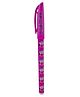 Scoobies Owl Print Blue Ink Gel Pen - Pink