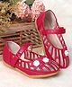Cute Walk by Babyhug Embellished Bellies - Red