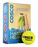 Cosco Cricket Tennis Ball - 6 Balls In One Box Green