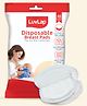 LuvLap Ultra Thin Honeycomb Nursing Breast Pads, 48pcs, Disposable, Highly Absorbent & Soft, White