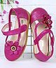 Cute Walk by Babyhug Bellies Floral Motif - Purple