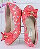 Cute Walk by Babyhug Bellies Heart Print - Coral