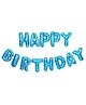Syga Happy Birthday Foil Balloons Blue - Pack of 13