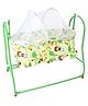 Mothertouch Italio Cradle With Mosquito Net - Green