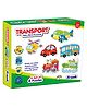 Frank Transport Puzzle Multicolour  (12 pieces) for kids above 4+ Years - 33807