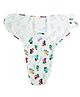 Babymoon Organic Cotton Muslin Baby Swaddle Wrap - White