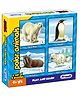 Frank Polar Animals Jigsaw Puzzle Set of 4 Multicolour (72 Pieces)  for kids above 6+ Years - 11601