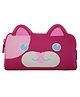 Smily Kiddos Pencil Pouch Cat Print - Pink