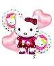 Shopperskart Hello Kitty Foil Balloons Multicolour - Pack of 5