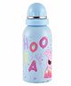 Youp Stainless Steel Water Bottle Peppa Pig Print Blue - 500 ml