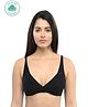 Inner Sense Solid Organic Antimicrobial Feeding Bra -  Black