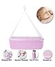 Baybee Bubbles Hanging Cradle With Mosquito Net - Pink
