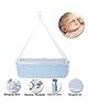 Baybee Bubbles Hanging Cradle With Mosquito Net - Blue