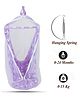 Baybee Ziggy Hanging Cradle With Mosquito Net - Purple