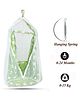 Baybee Ziggy Hanging Cradle With Mosquito Net - Green