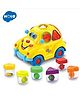 Yamama Electronic Toy Car With Music & Light And Puzzle Sorters - Multicolour
