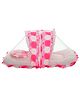 VParents Jumbo Extra Large Apple Print Baby Bedding Set With Mosquito Net and Pillow - Pink