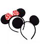 FunBlast Mickey & Minnie Hair Band Pack of 2 - Black