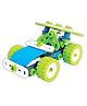 Enginero Plastic Construction Set Level 2 Blue & Green - 81 Pieces 