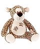 Dimpy Stuff  Leopard Cute Soft Toy With  Brown Spots - Cream