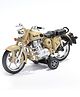 Centy Rugged Royal Enfield Bullet Pull Back Bike - Brown