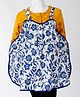 Babyhug Multi Purpose 100 % Cotton Breast Feeding Nursing Cape Floral Print - Blue