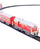 Centy Battery Operated Passenger Toy Train - Red