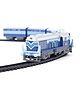 Centy Battery Operated Passenger Toy Train - Blue