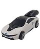 Whistle Racer Mid Night Car & Launcher - White