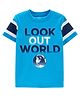 Carter's Look Out World Jersey Tee - Blue