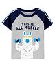 Carter's Workout Llama Raglan Jersey Tee - Grey