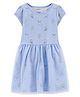 Carter's Bunny Tutu Jersey Dress - Blue