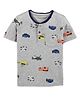 Carter's Vehicle Print Henley - Grey