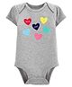 Carter's Heart Collectible Onesie - Grey