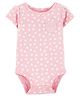 Carter's Polka Dot Onesie - Pink