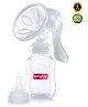 Babyhug Manual Breast pump With 2 Suction Modes- White
