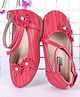 Cute Walk by Babyhug Bellies With Floral Motif - Red