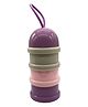 Syga 3 Layer Multi-Purpose Milk Powder & Food Storage Container - Purple