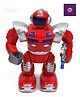 Baybee Funbee Walking Robot With Led Lights and Music Toy - Red