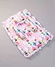 Fisher Price Mattress With Bolster & Pillow Animal Print - Pink