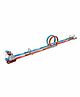 Hot Wheels Double Loop Dash Trackset - Multicolor