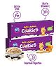 Organic Bebe Burp Oats & Raisins Baby Cookies, No Preservatives, 8M+, 150g Twin Pack